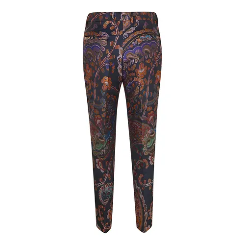 Trousers > Slim-fit Trousers - - Etro - Modalova