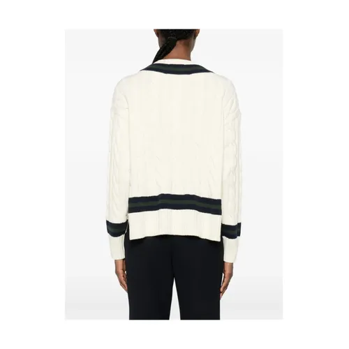 Knitwear > V-neck Knitwear - - Sporty & Rich - Modalova