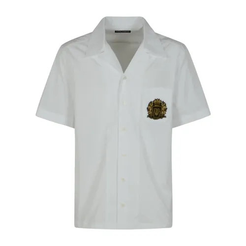 Shirts > Short Sleeve Shirts - - Dolce & Gabbana - Modalova