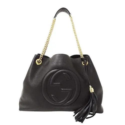 Pre-owned > Pre-owned Bags > Pre-owned Tote Bags - - Gucci Vintage - Modalova