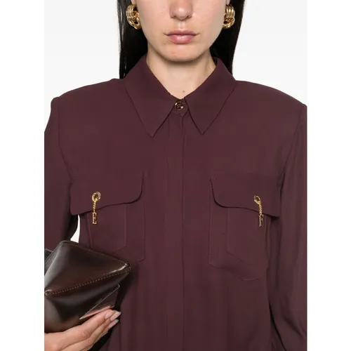 Blouses & Shirts > Shirts - - Elisabetta Franchi - Modalova