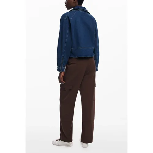 Trousers > Straight Trousers - - Desigual - Modalova