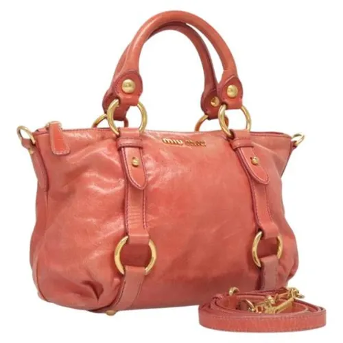 Pre-owned > Pre-owned Bags > Pre-owned Tote Bags - - Miu Miu Pre-owned - Modalova