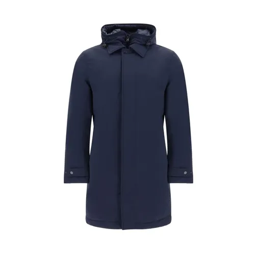 Woolrich - Coats > Parkas - Blue - Woolrich - Modalova