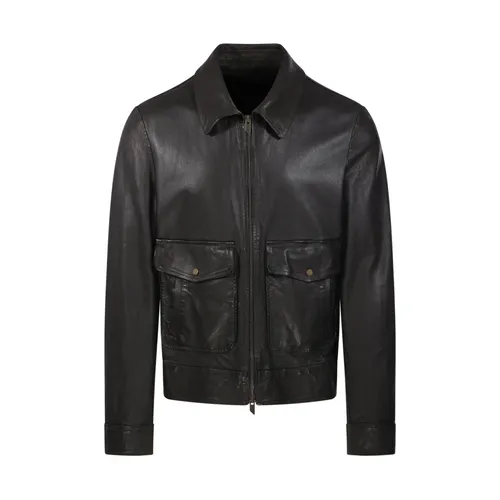 Jackets > Leather Jackets - - Salvatore Santoro - Modalova