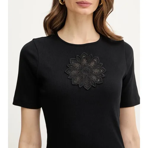 Twinset - Tops > T-Shirts - Black - Twinset - Modalova