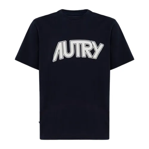 Autry - Tops > T-Shirts - Blue - Autry - Modalova