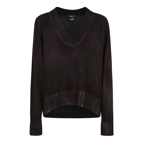 Knitwear > V-neck Knitwear - - Avant Toi - Modalova