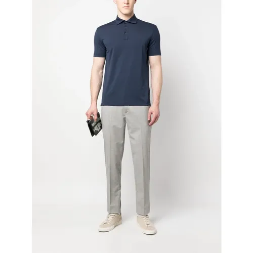 Altea - Tops > Polo Shirts - Blue - Altea - Modalova