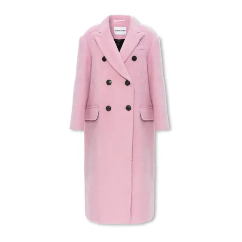 Coats > Double-Breasted Coats - - Stand Studio - Modalova