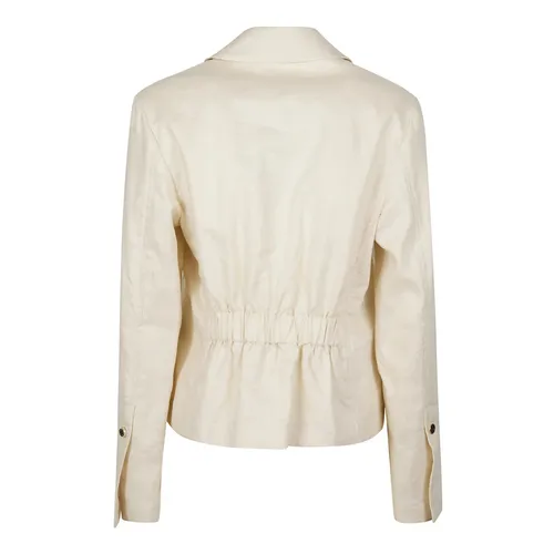 Pinko - Jackets > Blazers - Beige - Pinko - Modalova