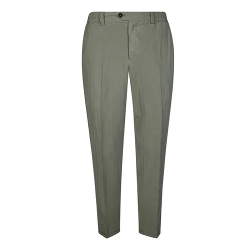 Pt01 - Trousers > Chinos - Green - Pt01 - Modalova