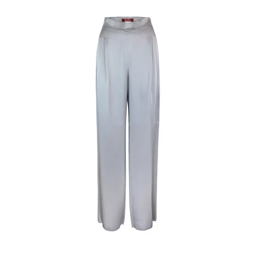 Trousers > Wide Trousers - - Max Mara Studio - Modalova