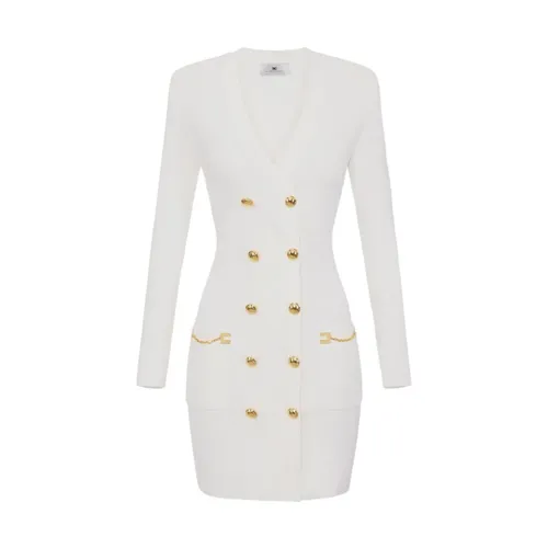 Dresses > Day Dresses > Knitted Dresses - - Elisabetta Franchi - Modalova