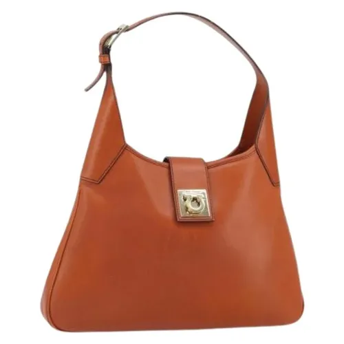 Pre-owned > Pre-owned Bags > Pre-owned Shoulder Bags - - Salvatore Ferragamo Pre-owned - Modalova