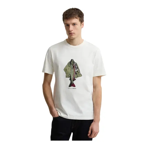 Barbour - Tops > T-Shirts - White - Barbour - Modalova