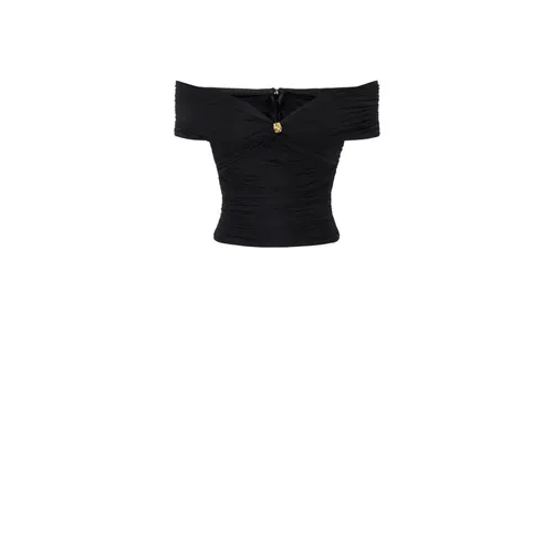 Tops > Sleeveless Tops - - Elisabetta Franchi - Modalova