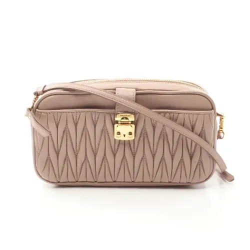 Pre-owned > Pre-owned Bags > Pre-owned Cross Body Bags - - Miu Miu Pre-owned - Modalova