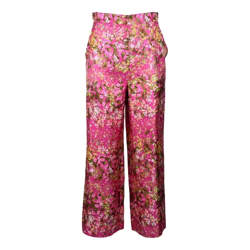 Trousers > Wide Trousers - - Max Mara Studio - Modalova