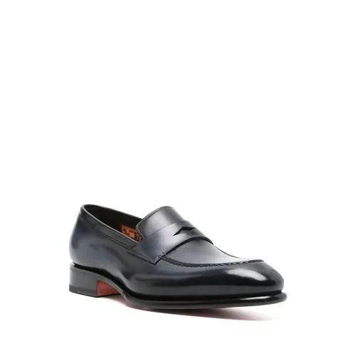 Shoes > Flats > Loafers - - Santoni - Modalova