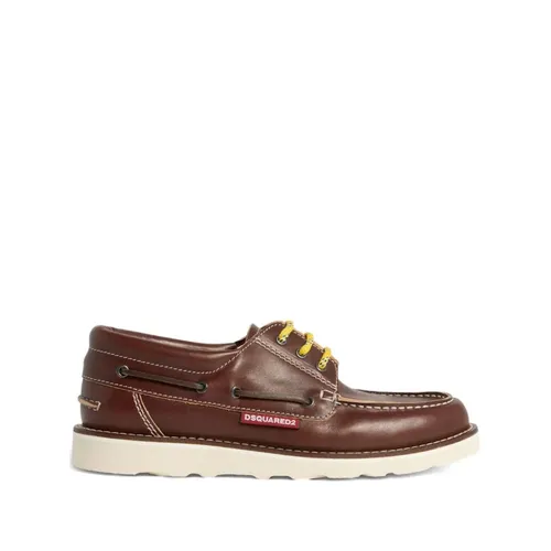 Shoes > Flats > Laced Shoes - - Dsquared2 - Modalova