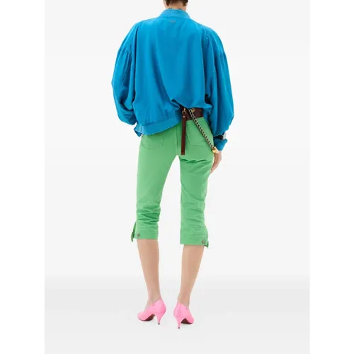 Jeans > Cropped Jeans - - Versace - Modalova