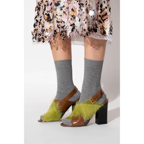 Shoes > Sandals > High Heel Sandals - - Marni - Modalova