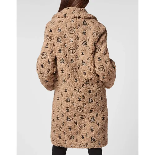 Coats > Double-Breasted Coats - - Philipp Plein - Modalova