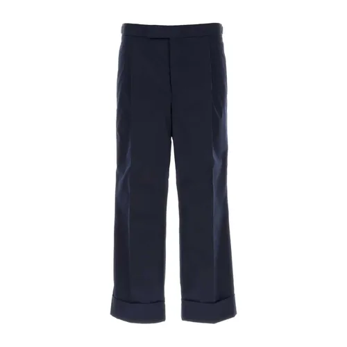 Trousers > Straight Trousers - - Thom Browne - Modalova