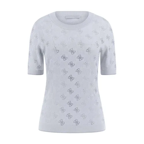 Knitwear > Round-neck Knitwear - - Guess - Modalova