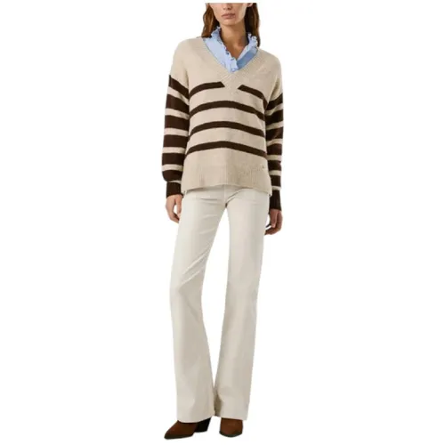 Knitwear > V-neck Knitwear - - Pepe Jeans - Modalova