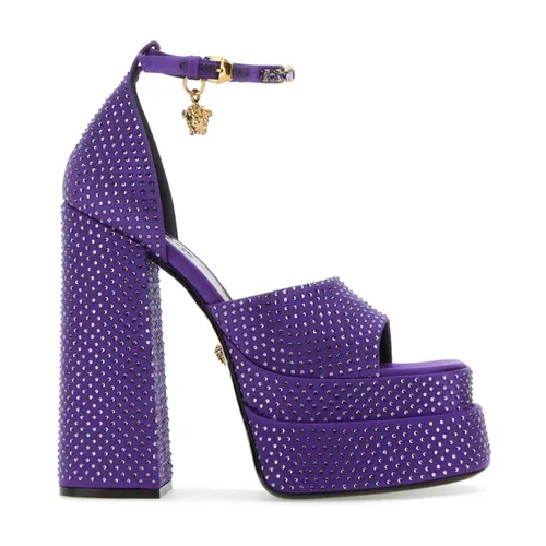 Shoes > Sandals > High Heel Sandals - - Versace - Modalova