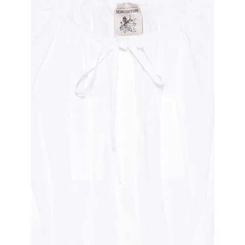 Blouses & Shirts > Tunics - - Semicouture - Modalova