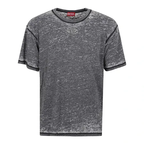 Diesel - Tops > T-Shirts - Gray - Diesel - Modalova