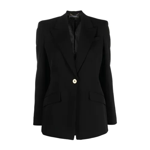 Jackets > Blazers - - Versace - Modalova