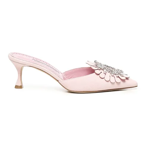 Shoes > Heels > Heeled Mules - - Manolo Blahnik - Modalova