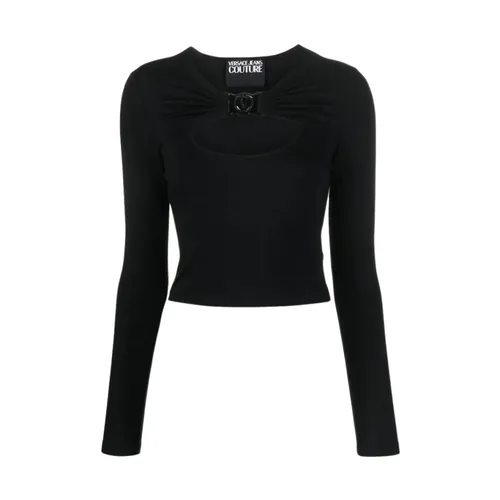 Tops > Long Sleeve Tops - - Versace Jeans Couture - Modalova