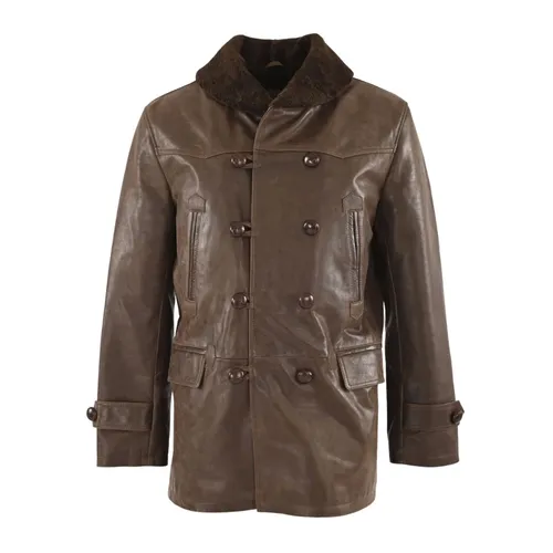 Jackets > Leather Jackets - - La Canadienne - Modalova