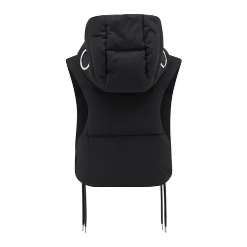 Moncler - Jackets > Vests - Black - Moncler - Modalova