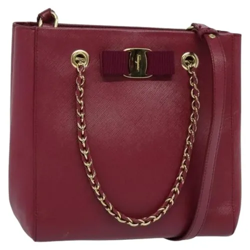 Pre-owned > Pre-owned Bags > Pre-owned Shoulder Bags - - Salvatore Ferragamo Pre-owned - Modalova