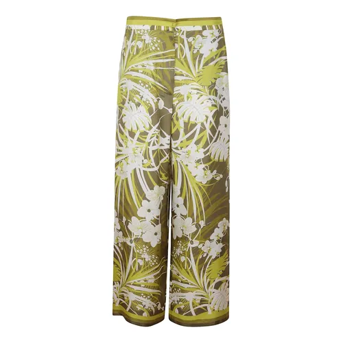 Trousers > Wide Trousers - - Max Mara Studio - Modalova