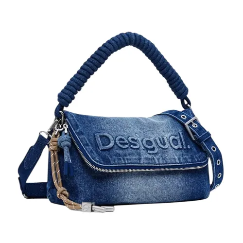 Desigual - Bags > Handbags - Blue - Desigual - Modalova