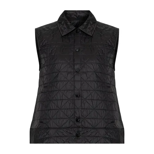 Moncler - Jackets > Vests - Black - Moncler - Modalova