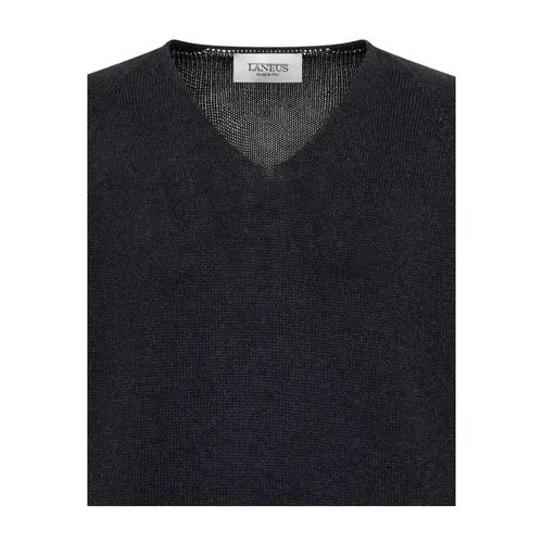 Knitwear > V-neck Knitwear - - Laneus - Modalova