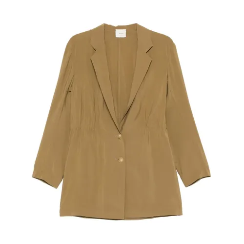 Alysi - Jackets > Blazers - Green - Alysi - Modalova