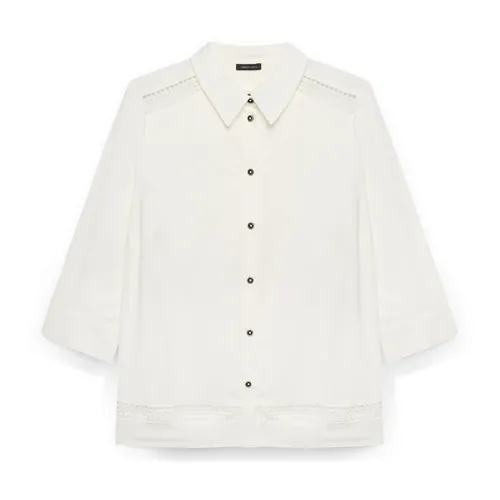 Blouses & Shirts > Shirts - - Fiorella Rubino - Modalova