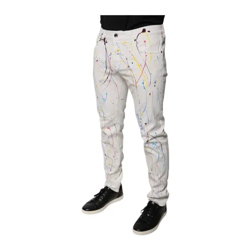 Jeans > Slim-fit Jeans - - Dolce & Gabbana - Modalova