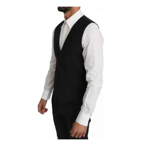 Suits > Suit Vests - - Dolce & Gabbana - Modalova
