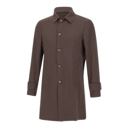 Coats > Single-Breasted Coats - - Barba - Modalova
