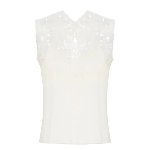 Tops > Sleeveless Tops - - Fabiana Filippi - Modalova